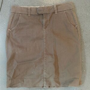 Y2K Gap Factory Brown Women's Pencil Skirt size 10